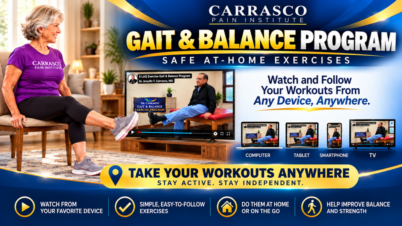 Gait & Balance Program - Carrasco Pain Institute
